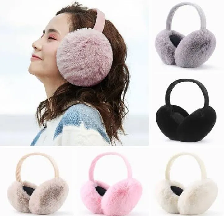 Earmuff%20Headphone%20Adjustable%20Comfy%20Soft%20Snow%20Outdoor%20Winter%20Ladies%20Girls%20Earmuffs%20Ear%20Cover%20-%20Image%203