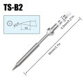 PINE64 TS100 Ts101 Soldering Iron Tips Replacement Various Models of Pinecil V2 Electric Soldering Iron Tip TS Series BC2 ILS K. 