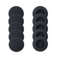 JCD 10pcs Headphone Foam Pad Replacement Ear Pad Sponge Earplugs Headset Personalized Cap Cushions Covers Earphone Case. 