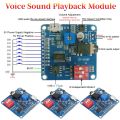 Voice Sound Playback Module Arduino MP3 Player Module UART I/O Trigger Class D Amplifier Board 5W 8M Storage DY-SV8F SD/TF Card. 