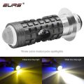 Motorcycle 4 colour headlight Led bulb wd motorway light functions ( fit in all cd70cc nd cg125 bikes ). 