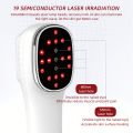 650nm+808nm Handheld Face Body Red Light Infrared Beauty Device Skin Rejuvenation Muscle Joint Body Fatigue Relief Health Care. 