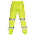 Reflective Safety Pants Mens Work Uniform High Visibility Outdoor Construction Worker Loose Workwear With Reflective Strips ﻿. 