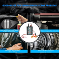 Upgraded Fuel Injector Tester & DIY Cleaning Tool - Test Two Injectors Simultaneously 8 Pulse Power Drive Modefuel Injector Test. 