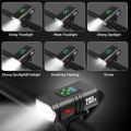 1000LM Bike Light Headlight T6 Bicycle Flashlight LED USB Rechargeable Torch Cycling Front Lamp High Beam Accessories. 