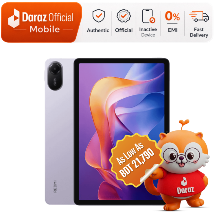 Xiaomi Redmi Pad 2 6GB/128GB (Wi-Fi) | 11" 2.5K Display | Official