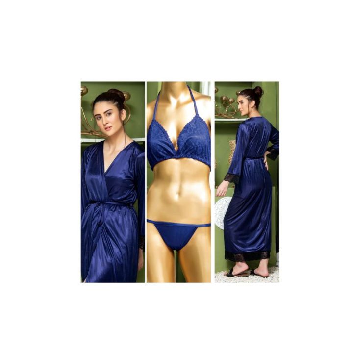 3%20Piece%20Silk%20Long%20Bridal%20Nighty%20Set%20Best%20Honeymoon%20Gown%20With%20Bra%20And%20Pant%20-%20Image%208