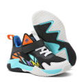 Seasonal new Velcro friction sound children's sports and leisure shoes basketball shoes. 