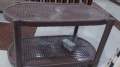 Plastic table, folding table, dining table, two step table, centre table, khana ki maiz ZEBAISH HOUSEHOLD. 
