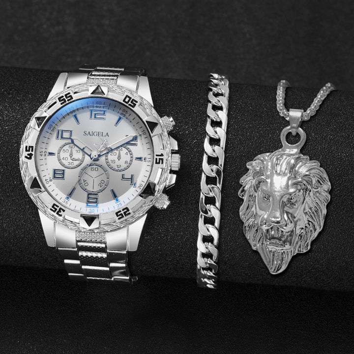 Surprise%20%20Watch%20Set%20Blind%20Box-%203PCS/Set%20Fashio%20Men's%20Watch%20Arabic%20Dial%20Man%20Business%20Watches%20Jewelry%20Set%EF%BC%88Without%20Box%20%EF%BC%89%20-%20Image%205