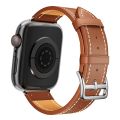 Leather Strap For Apple Watch Band 49mm 45mm 44mm 42mm 41mm 40mm 38mm Wristband IWatch Bracelet for Series 7 5 6 SE 8 Ultra. 