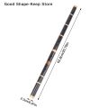 Handmade Bamboo Transverse Flute with 6 Holes F Key Folk Sound Lightweight Durable Musical Instrument for Beginners.