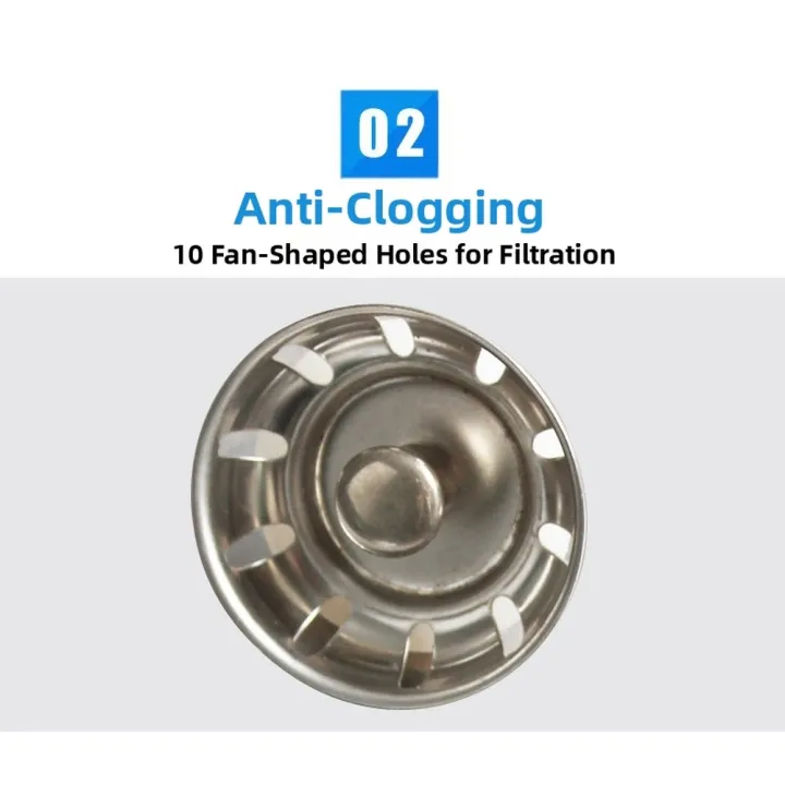 1Pcs%20Sink%20Strainer%20Stainless%20Steel%20Kitchen%20Sink%20Stopper%20Anti-Clogging%20Drain%20Cover%2050mm%20Sealing%20Umbrella%20Filter%20Replacement%20-%20Image%206