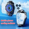 New J20 digital display mobile phone radiator cooling Mobile fan for IPhone Xiaomi Samsung Asus game cooler. 