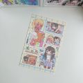 Korean Stickers Cute Sweet Cool Japanese Shibuya Girl Stickers Kawaii Character Stickers Handbook Diary Scrapbook DIY Stickers. 