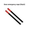 Carbon Flash For Tesla Model 3 Y Car Door Emergency Handle Extended Manual Door Release Emergency Safety Pull Rope Puller Button. 