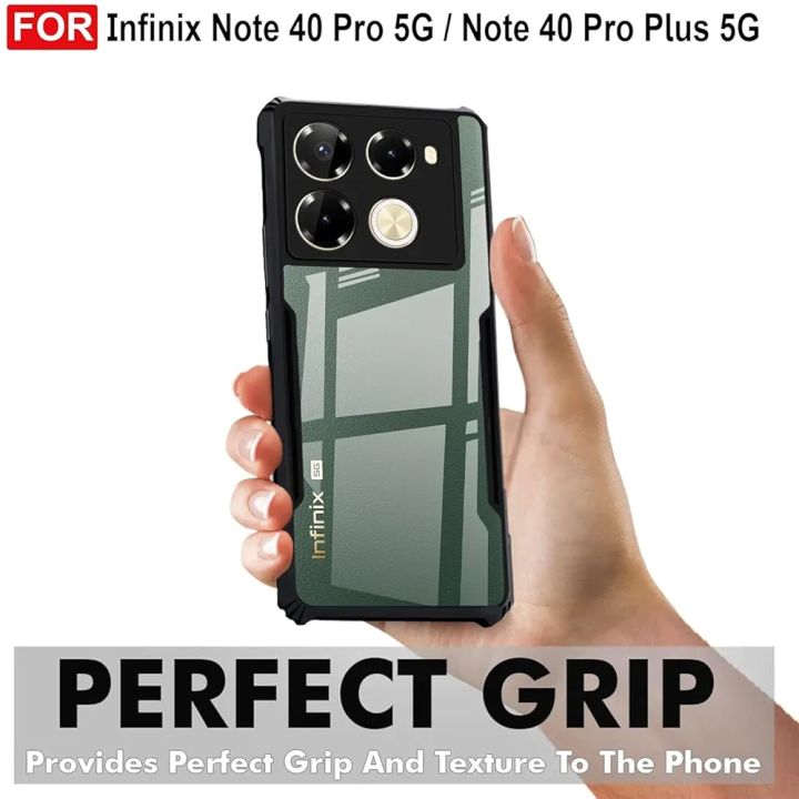 Infinix%20Note%2040%20Pro%20Protective%20Black%20Border%20Crystal%20Clear%20Xundd%20Mobile%20Back%20Case%20Cover%20-%20Image%208