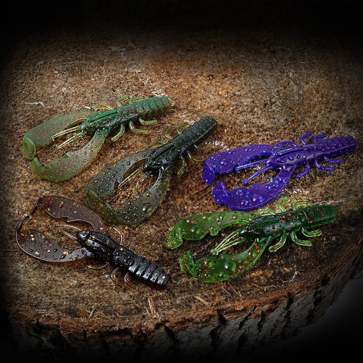 SUNMILE%206pieces%20Fishing%20Lures%20Crayfish%20Shrimp%207.5cm/3.5g%20Soft%20Baits%20Creature%20Baits%20Iscas%20Artifical%20Bait%20Bass%20Perch%20Fishing%20Baits%20-%20Image%203