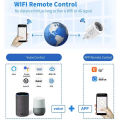 Smart Plug WiFi Socket EU 16A/20A With Power Monitor Timing Function Tuya Smart Life APP Control Works With Alexa  Home. 
