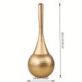 Golden High-end Cleaning Brush, Toilet Brush with Base, Household Brush with Long Handle, Suitable for Bathroom, Toilet.
