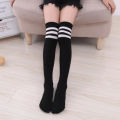 Women Over Knee Thigh High Socks Academic Style solid corlor Long Socks Over The Knee Stockings For Ladies Girls.
