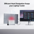 PULWTOP USB-C Laptop Docking Station Dual Monitor, 11 in 1 Vertical USB C Dock Stand with USB A 2.0, 2*USB-A 5Gbps for Laptops. 
