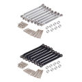 Metal Chassis Pull Rods Suspension Link Mount for RC Car 1/12 MN D90 D91 MN40 MN45 MN96 MN99 MN99s 1/16 WPL C14 C24 Upgrade Part.