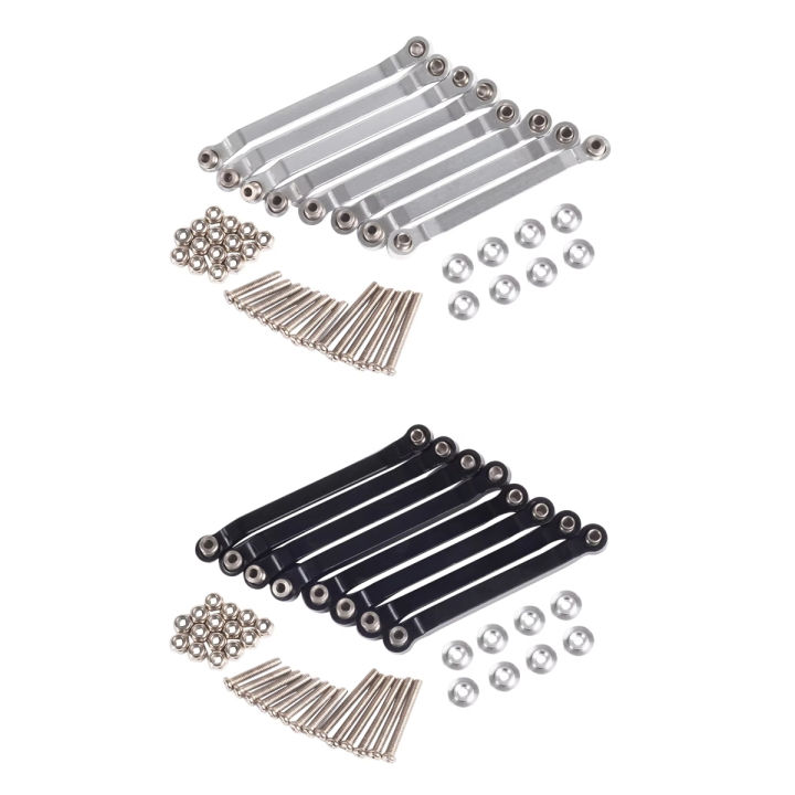 Metal Chassis Pull Rods Suspension Link Mount for RC Car 1/12 MN D90 D91 MN40 MN45 MN96 MN99 MN99s 1/16 WPL C14 C24 Upgrade Part