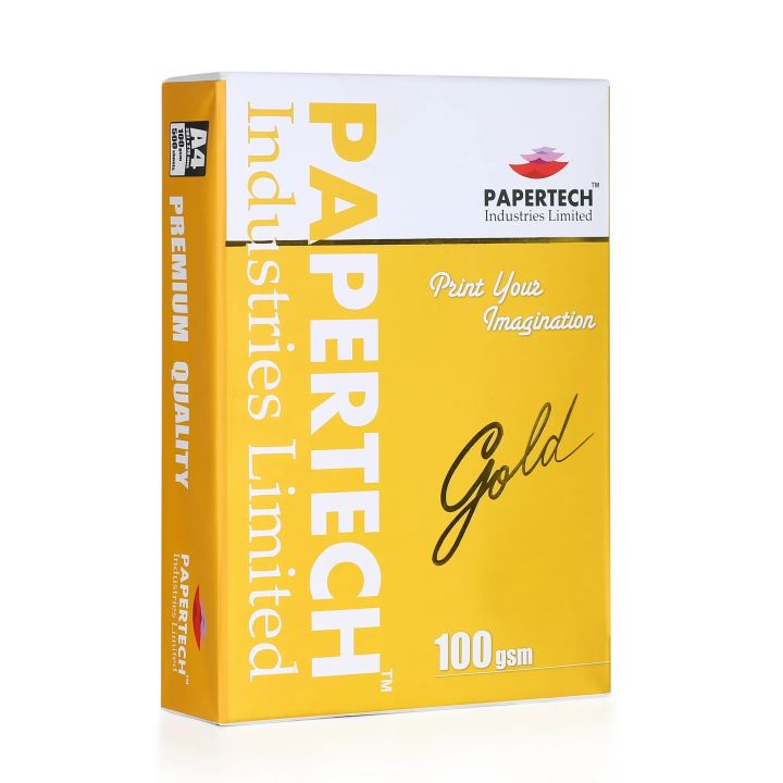 Papertech 100 GSM A4 Premium paper 500 sheets