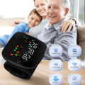 Portable Digital Wrist Blood Pressure Monitor Sphygmomanometer USB Tonometer Tensiometer Heart Rate Meter BP Monitor.