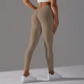 Scrunch Butt Gym Leggings Sexy V Waist Push Up Leggings Women Fiteness Leggings Naked Feeling Yoga Pants Workout Tights Leggings. 