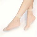 10 Pairs Women Transparent Thin Silk Stockings Summer Breathable Soft Comfortable Black Skin Tone Wear-Resistant Casual Socks.