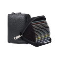 Visiting Card Holder and ATM Card Wallet - Compact and Stylish Storage Organizer - Black. 