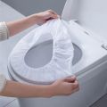 50/20/10pcs Portable Disposable Toilet Seat Cover Waterproof Non-woven Protective Cover Seat Cushion Travel Camp Hotel Bathroom.