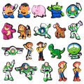 MINISO Disney Toy Story Shoe Charms Cartoon Bath Lightyear Clogs Sandal Garden Shoe Decoration Accessories Buckle Fit Kids Gifts. 