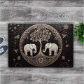 VIKAMA Tree Of Life Welcome Floor Mat Foyer Entrance Carpet Home Decor Living Room Bedroom Carpet Home Decor. 