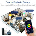 AC 220V 110V Tuya Smart WiFi LED Light Bulb E27 10W 15W 20W Alexa LED Lamp Smart Life APP  Assisatnt Echo Voice Control lightify. 