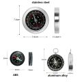 Camping Hiking Compass Navigation Portable Handheld Compass Survival Guider Outdoor Camping Survival Compass. 