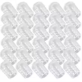 20Pcs silicone toe protector breathable gel toe cap men and women tasteless toe cover small toe anti friction toe tube. 