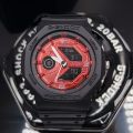 2 Digital octagonal G-SHOCK men's wrist watch with free Casio box. 