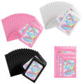 20/50pcs Mylar Bags Holographic Laser Color Plastic Packaging Pouch Jewelry Retail Storage Pouch Zip Lock Bag.