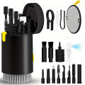 20 in 1 Computer Keyboard Cleaner Kit Tablet Camera Phone Screen Clean Tools Keycap Puller Earphone Clean Brush with Storage Box.