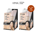 [Whole Box] Kma Foundation Sachet, Oil Control Coverage, Water Resist Liquid Foundation 5 Ml. (1 Box Has 6 Packets). 