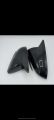 Hyundai Elantra Side Mirror Batman Style Carbon Fiber Covers with Double Tape Premium Quality Imported 2 Pcs Set. 