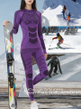 Womens Thermal Underwear Ski Breathable Warm Base Layer Winter Long Johns Top Bottom Sets for Cold Weather.