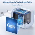 Syncwire PD 30W USB-C Charger GaN, Power Adapter (EU). 