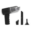 3 in 1 Portable Mini Vacuum Cleaner | Rechargeable Handheld Air Blower & Suction Cleaner for Car, Home, Laptop & Keyboard Cleaning. 