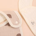 3pcs/set Cotton Waterproof Baby Bibs Summer Infant Bib Newborn Burp Cloths Bandana for Kids Boys Girls Soft Feeding Saliva Towel. 