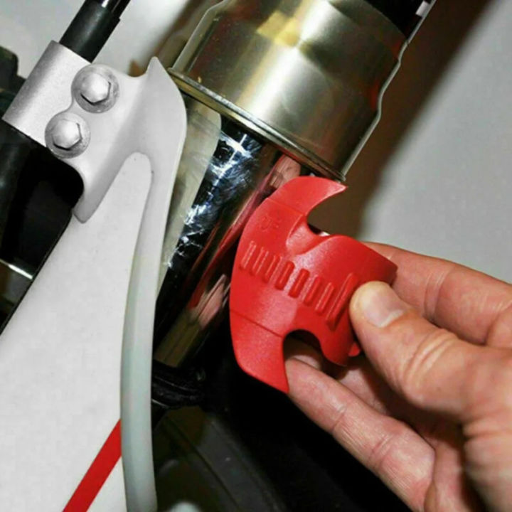 Motorcycle Fork Seal Cleaner Tool Motorcycle Front Fork Seal Saver Tool Cleaning Shock Repairing Absorber Tool Motorcycle Fork