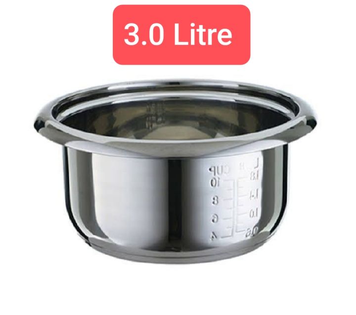 Vision rice cooker stainless steel inner pot (3.0 litre)